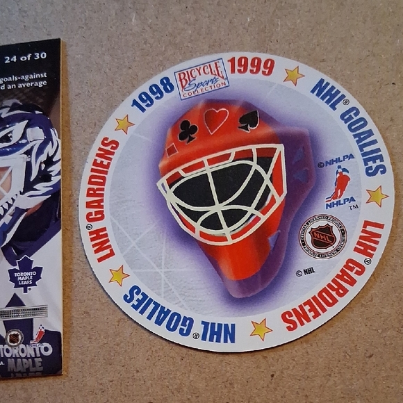 Felix Potvin Hockey Cards Set - Blue and White - Picture 10 of 10